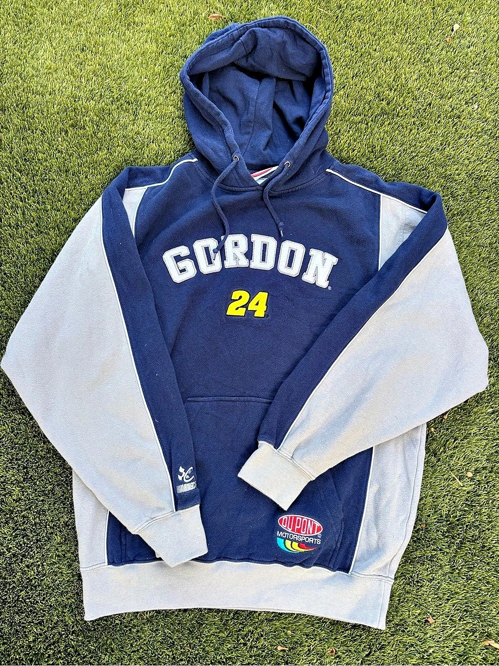 Chase Authentics Jeff Gordon DuPont Motorsports #24 Hoodie #24 Hoodie Blue &